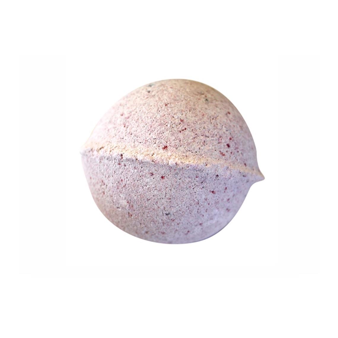 Pink bath bomb.